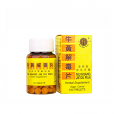 Tongrentang Jingzhi Niuhuang Jiedu Pian Herbal Supplement 100p